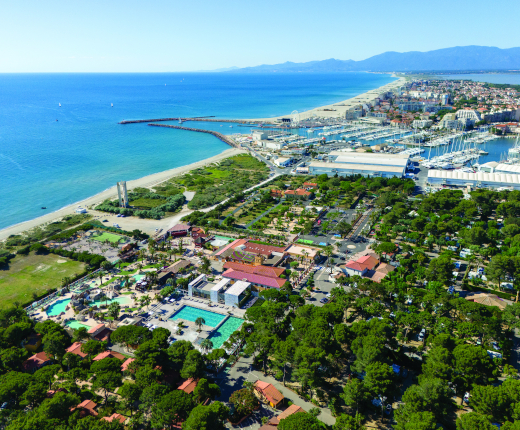 Camping Le Brasilia, Canet Plage, Campsite, Roussillon, Beach Holiday